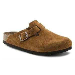 Boston Soft Footbed Suede Leather Mink - COMFORTWIZ