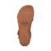 Gabby Adjustable Quarter Strap Sandal Coral - COMFORTWIZ